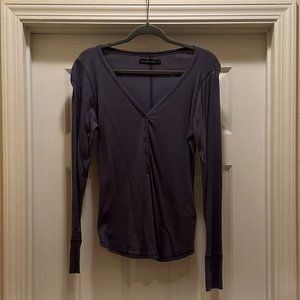 Abercrombie & Fitch Long-Sleeve Henley